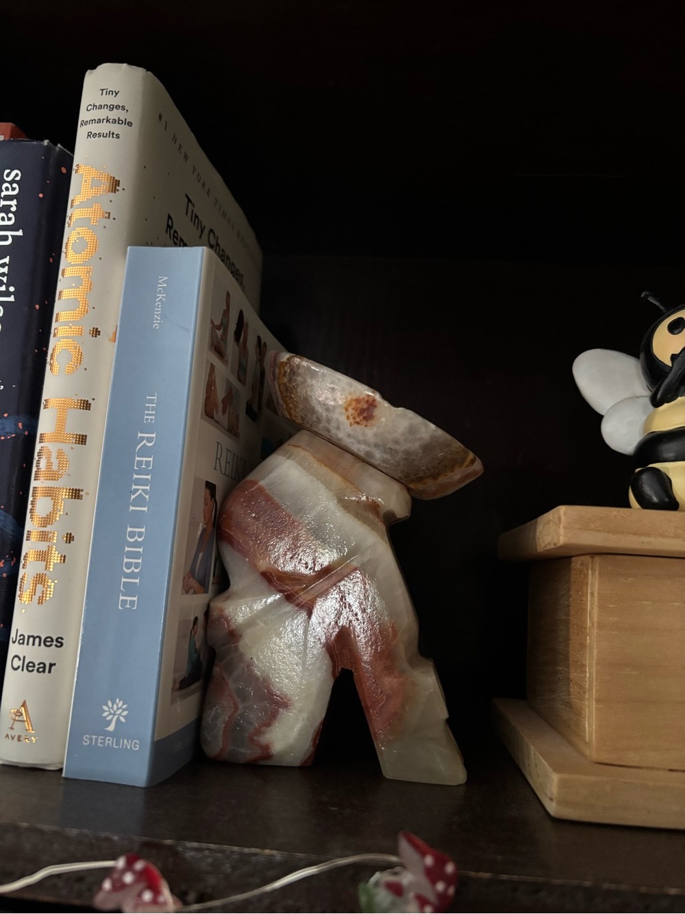 Onyx Stone book ends